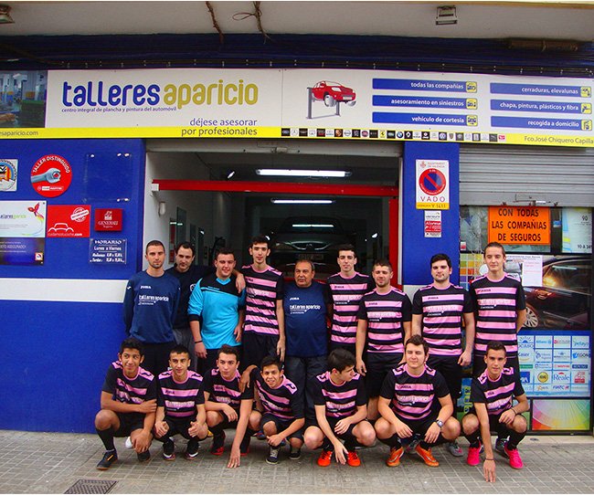 Patrocinadores de equipo de Fútbol Sala de la AAVV Torrefiel